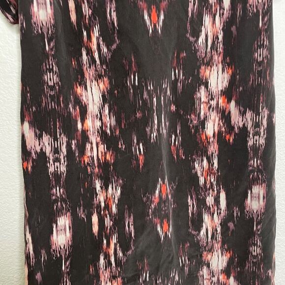 Cynthia Rowley Womens Dress Size 4 Purple V-Neck Silk Pullover Unlined Casual - Picture 7 of 14